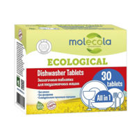 MOLECOLA Экологичные таблетки для посудомоечных машин 30 шт