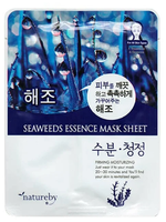 Natureby Тканевая маска для лица с экстрактом морских водорослей 23 г