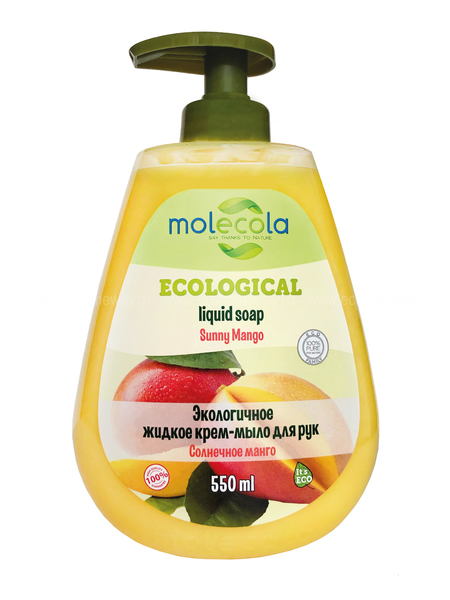 Molecola Жидкое мыло Солнечное манго 500 мл по выгодной цене в Москве