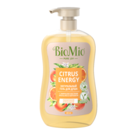 BIO MIO Натуральный гель для душа с эфирными маслами апельсина и бергамота 650мл