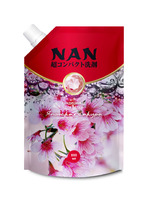 NAN конц. мультикапсульный кондиционер для белья c ароматом японской сакуры, 800 мл 