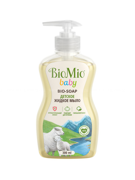 BIO MIO BIO-SOAP жидкое мыло детское 300 мл по выгодной цене в Москве